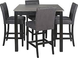 Get the best deal for wooden gray dining table dining furniture sets from the largest online selection at ebay.com. Signature Design By Ashley Bar And Game Room Garvine Counter Height Dining Room Table And Bar