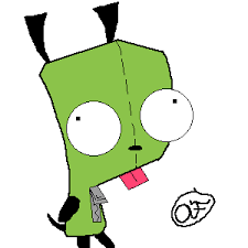 Pixilart Gir Invader Zim Fan Art By Megagay Art anime animation fan art invader zim characters old cartoon shows character design cartoon as anime cool art. pixilart gir invader zim fan art by