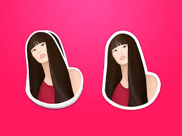 sticker jennie kim blackpink kill this love cute stickers preppy stickers wallpaper stickers