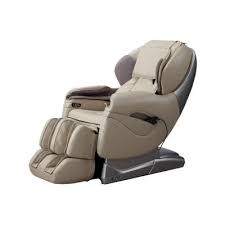titan pro series tan faux leather reclining massage chair tp 8500cream the home depot massage chair massage chairs massage