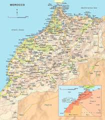 Souss Bagages Carte Maroc Carte Portugal Maroc
