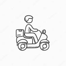 Tepat beberapa hari setelah struktur . Vektorgrafiken Ikon Sketsa Motor Vektorbilder Ikon Sketsa Motor Depositphotos