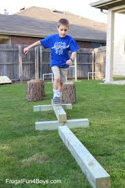 Obstacle courses can provide your family with both entertainment and fitness. Diy American Ninja Warrior Backyard Obstacle Course Frugal Fun For Boys And Girls