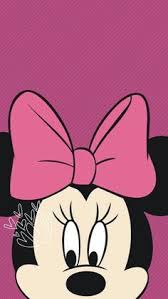 minnie background cute pink and wallpaper lukisan disney wallpaper disney ilustrator