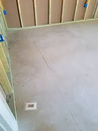 Basement floor cracks expose basements to water underneath the slab. New Home Build Cracks In Basement Concrete Floor Home Improvement Stack Exchange