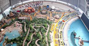 This indoor waterpark resort was just a short two and half hour drive from indianapolis and worth every minute. Indoor Beach Tropical Island Resort Largest Indoor Water Park In Krausnick Germany Thrillist