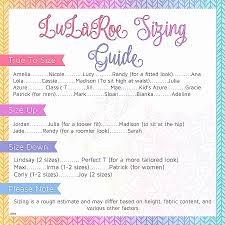 Lularoe Size Chart Ana Bedowntowndaytona Com