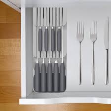 Check spelling or type a new query. New Plastic Knife Holder Kitchen Drawer Organizer Tray Knife Stand Organizer 18 Slots Knives Utensil Racks Storage Cabinet Tools Racks Holders Aliexpress