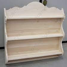 Piattaia Sagomata In Legno Naturale Da Verniciare Mobili Riciclati Legno Mensola In Legno