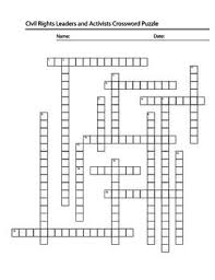 Crossword puzzles are for everyone. Black History Crossword Worksheets Teaching Resources Tpt