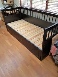 Ikea Hemnes Day Bed In Black Wood Ideeen