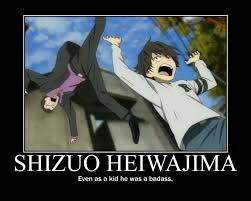 Shizuo Heiwajima Motivational 4 By Denieraknight On Deviantart Durarara Anime Funny Anime