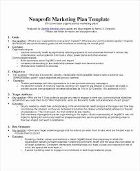 Non Profit Business Plan Lovely 8 Nonprofit Plan Examples Samples Business Plan Template Marketing Plan Template How To Plan
