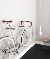 So Simple And Clean This Hanging Bike Storage And Pendant Light Bike Storage Apartment Indoor Bike Rack Hanging Bike Rack