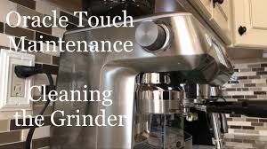 How to clean a breville espresso machine | traditional method. Breville Oracle Touch Maintenance Cleaning The Conical Burrs Grinder Youtube