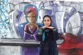 Viimeisimmät twiitit käyttäjältä shamsia hassani (@shamsiahassani). Afghanistan S 1st Female Street Artist Painting Messages About Hope Hijabs Feminism Girltalkhq