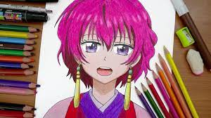 رسم يونا من انمي فجر يونا akatsuki no yona art anime art anime