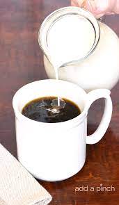 I made my own sweetened condensed milk with 1 (12 oz) can evap milk 1 ³/4 cup sugar 1 tsp vanilla then i added everything to the recipe above. Homemade Coffee Creamer Recipe Add A Pinch