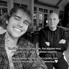 Justin Bieber and Grandpa Bruce