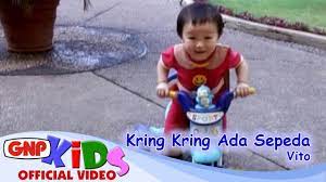 Kring Kring Ada Sepeda Vito Lagu Anak Youtube
