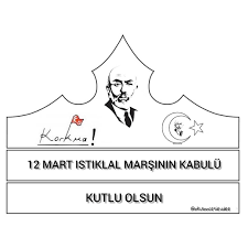 12 Mart Sapka 2020 Martini Boyama Sayfalari Faaliyetler