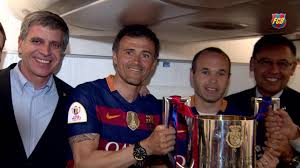 Just click on the country name in the left menu and select your competition (league results, national cup livescore, other competition). Fc Barcelona Copa Del Rey Champions 2016 The Champions Trip Home Youtube