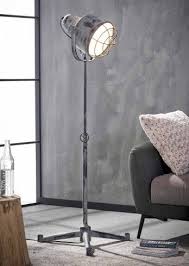 Stativ Stehleuchte Fero Hohenverstellbar Industrial Style Grey Stehlampe Landhaus Lampen Lampen