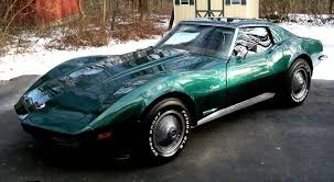 Image result for Blue Green 1973 Corvette