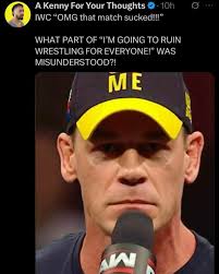 John Cena intentionally had a slow-paced match. He even said beforehand  that he wouldn't need to wrestle to beat Cody Rhodes. Want to know who else  used this style when he was