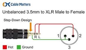 These guidelines will likely be easy to grasp and apply. Amazon Com Cable Matters 1 8 Inch 3 5mm To Xlr Cable Xlr To 3 5mm Cable Male To Male 3 Feet Electronics