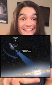 The size of stars compared to the space between them is incredibly tiny.  When galaxies collide, the stars within them don’t! 🌌 #astronomytok  #spacetok #physicstok #astrophysics