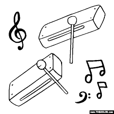 100 Free Wood Block Coloring Pages Color In This Picture Of A Wood Block And Instruments With Our Library O Wood Blocks Online Coloring Pages Online Coloring
