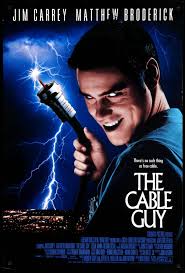 A bank teller called guy realizes he is a background character in an open world video game called free city that will soon go offline. The Cable Guy 1995 Original One Sheet Movie Poster Original Film Art Vintage Movie Posters