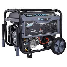 What can a 12000 watt portable generator power? Powermate Portable 12 500 Watt Gasoline Generator With Electric Start For Sale Online Ebay