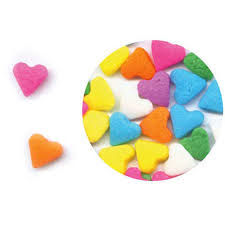 Maybe you would like to learn more about one of these? Multi Coloured Heart Shaped Sugar Sprinkles