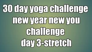 30 day yoga challenge new year new