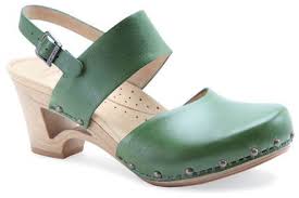 Dansko Thea Green Veg Tan Shoes Dansko Toe Strap Sandal