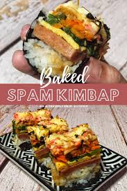 Baked Spam Kimbap Baked Kimbap Gimbap Cl S Kitchen Youtube Sushi Recipes Easy Gimbap Recipe Kimbap