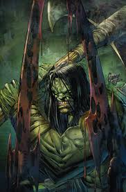He is from the planet sakaar. Aug082399 Skaar Son Of Hulk 4 Previews World