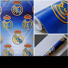 Dekorasi kamar tidur real madrid. Wallpaper Sticker Dinding Kamar Sepak Bola Real Madrid Murah Cakep Shopee Indonesia