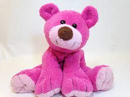 Rare Commonwealth Teddy Bear Pink Berry Floppy Stuffed Animal Plush Beanie 9 Commonwealth Floppy Stuffed Animals Animal Plush Toys Teddy Bear