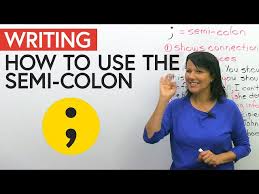 Colons (:) can be confusing, that's true, but their function is actually quite straightforward: How To Use The Semi Colon In English Writing Golectures Online Lectures