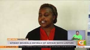 Both parties narrating different stories and also contradicting,, Mariane Kitany Reveals Details Of Affair With Linturi Youtube