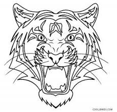 Free Printable Tiger Coloring Pages For Kids Cool2bkids Coloring Pages Tiger Drawing Fabric Paint