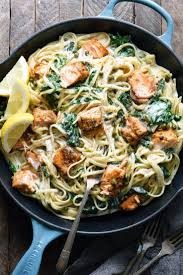 Delicious Easy Healthy Dinner Recipes For Family Of 6 And Fresh Tastes Creamy Salmon Pasta Salmon Pasta Recipes Creamy Salmon Pasta Recipes