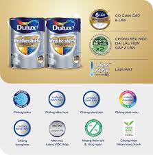 Sơn Ngoại Thất Cao Cấp Dulux Weathershield Powerflexx bóng