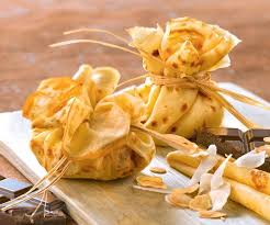 Recette Facile Et Savoureuse Aumonieres Choco Coco Recette Recette Recette Facile Recettes De Cuisine