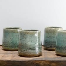 En Ceramique Whisky Tumbler Poterie A La Main Coupe Plage Etsy Handmade Pottery Ceramics Pottery