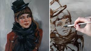 Fine Art Video Lessons Web Art Academy Web Art Academy Solomon {5} suggests these steps for portrait painting: