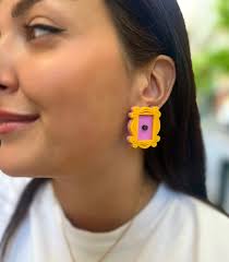 F•R•I•E•N•D•S Series I'll be there for you! New • Earrings • Necklace •  Bracelet #myringdesign #greekdesigners #plexiglassjewelry  #plexiglassjewellery #frame #friends #friendsseries #earrings Shop Online  www.myringdesign.gr